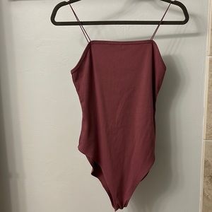 Mauve bodysuit